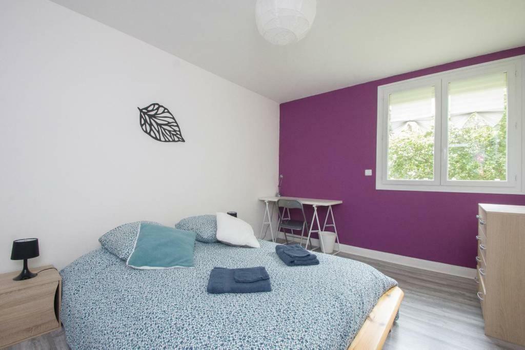 Appartement 2 Chambres - Parking Prive 렌 외부 사진